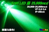 画像: 高輝度LED 緑色 MAX25,000mcd
